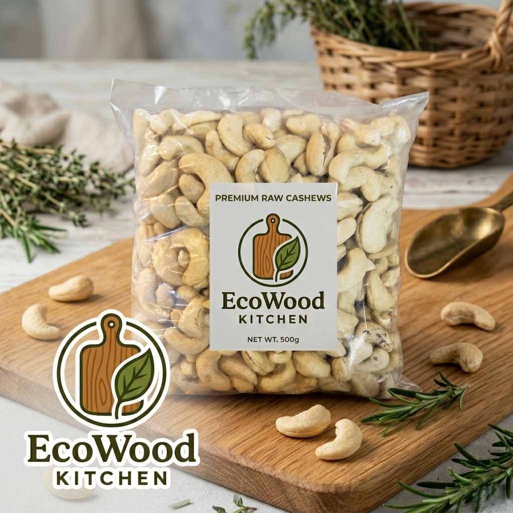 Premium Fresh Cashew Nuts - EcoWood Kitchen